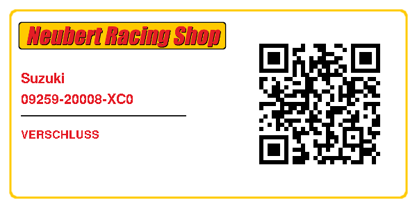 Suzuki 09259-20008-XC0