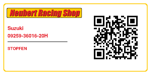 Suzuki 09259-36016-20H