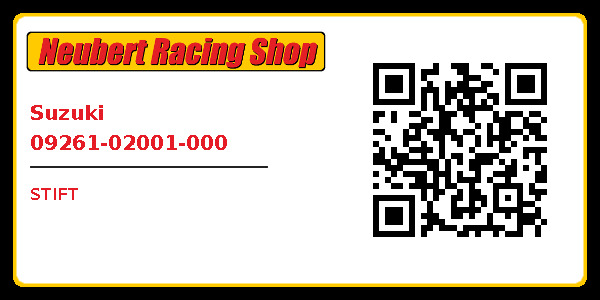 Suzuki 09261-02001-000