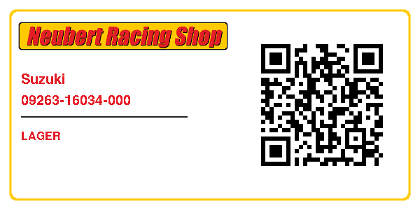 Suzuki 09263-16034-000