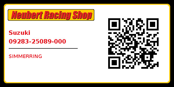 Suzuki 09283-25089-000
