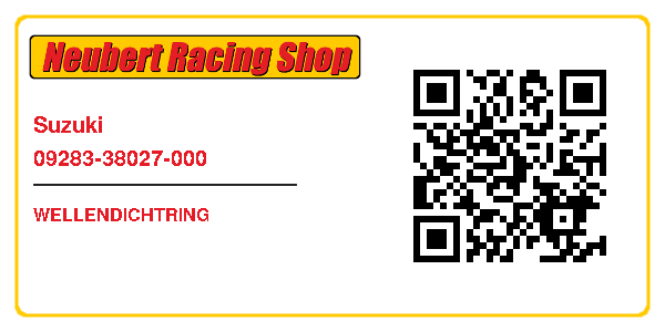 Suzuki 09283-38027-000