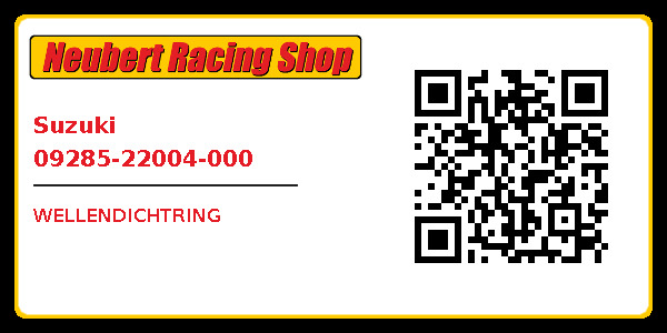 Suzuki 09285-22004-000