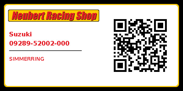 Suzuki 09289-52002-000