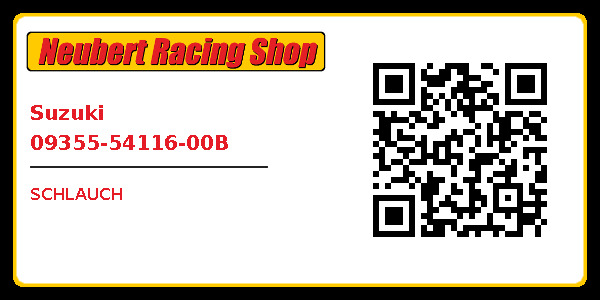 Suzuki 09355-54116-00B