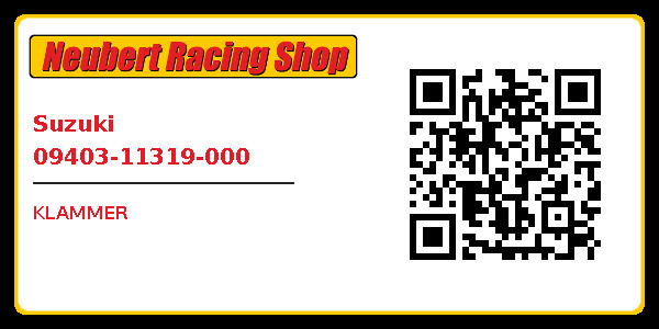 Suzuki 09403-11319-000