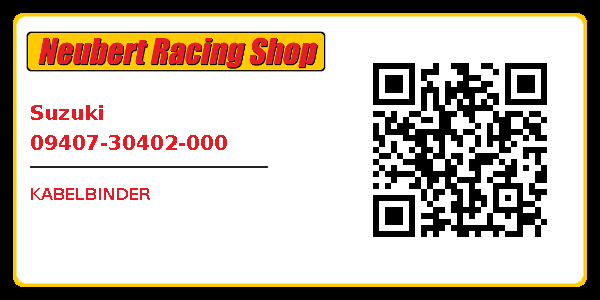 Suzuki 09407-30402-000