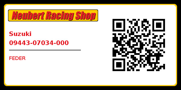 Suzuki 09443-07034-000