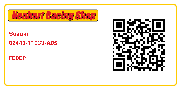 Suzuki 09443-11033-A05