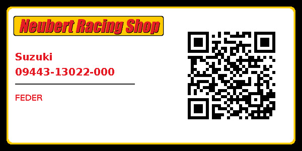 Suzuki 09443-13022-000