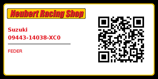 Suzuki 09443-14038-XC0