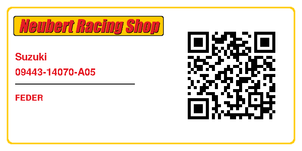 Suzuki 09443-14070-A05