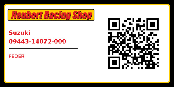 Suzuki 09443-14072-000