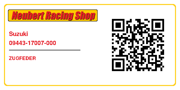 Suzuki 09443-17007-000