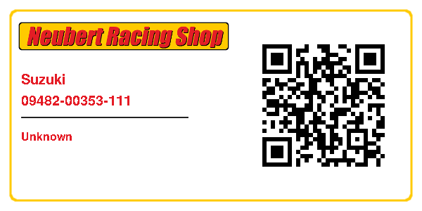 Suzuki 09482-00353-111