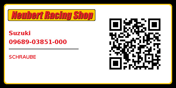 Suzuki 09689-03851-000