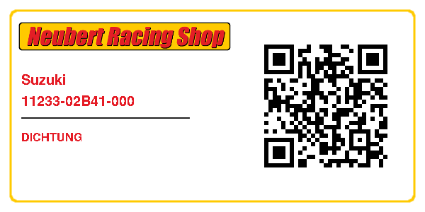 Suzuki 11233-02B41-000