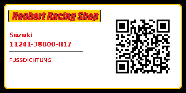 Suzuki 11241-38B00-H17