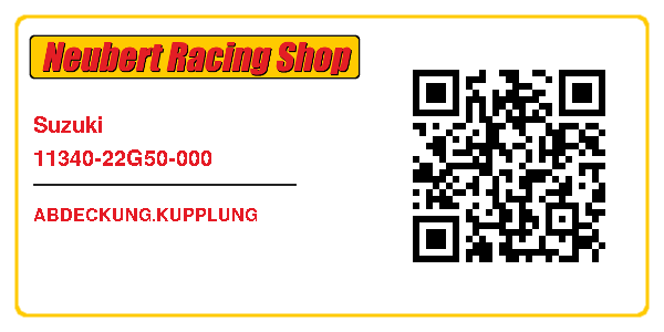 Suzuki 11340-22G50-000