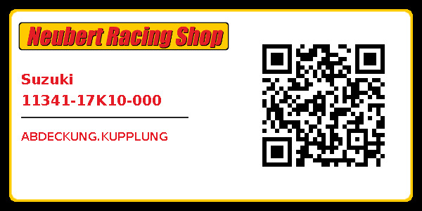 Suzuki 11341-17K10-000
