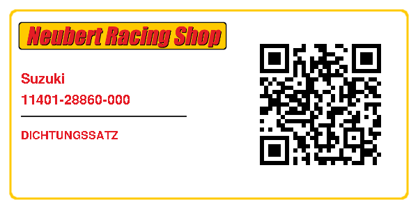 Suzuki 11401-28860-000