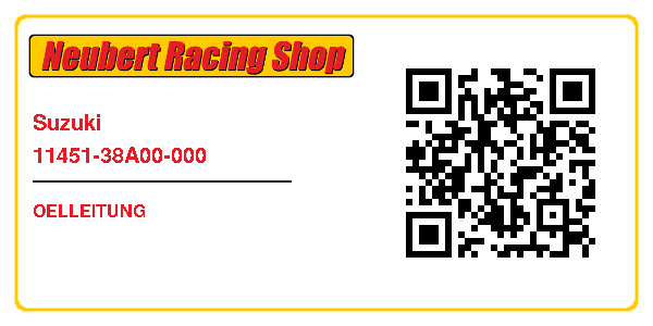Suzuki 11451-38A00-000
