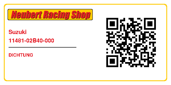 Suzuki 11481-02B40-000