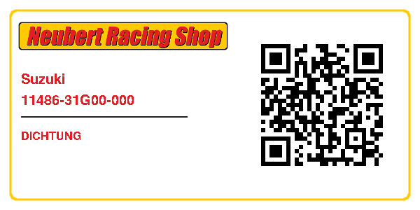 Suzuki 11486-31G00-000