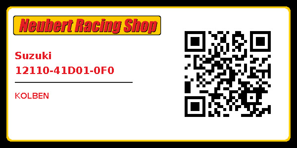 Suzuki 12110-41D01-0F0