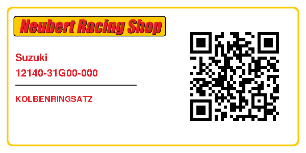 Suzuki 12140-31G00-000