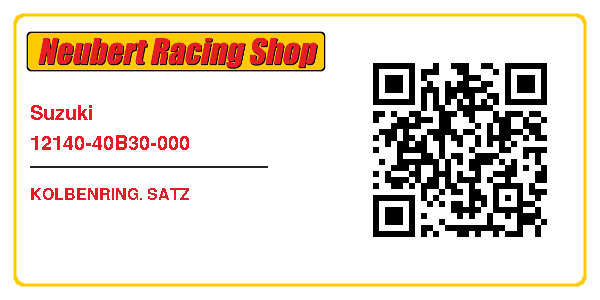 Suzuki 12140-40B30-000