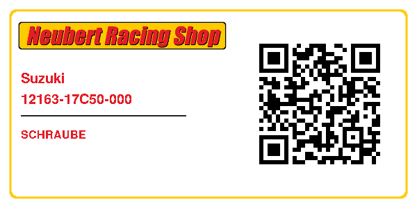 Suzuki 12163-17C50-000