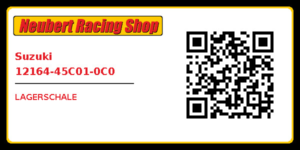 Suzuki 12164-45C01-0C0
