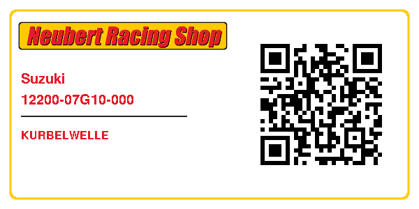 Suzuki 12200-07G10-000