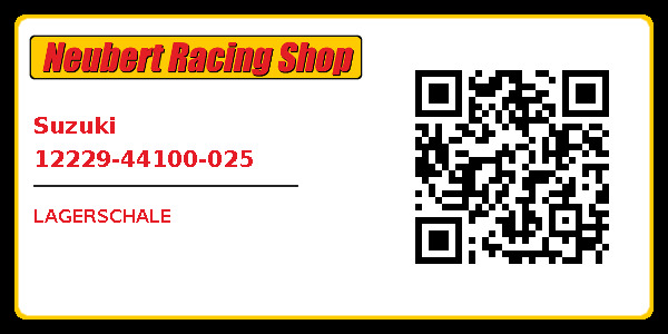 Suzuki 12229-44100-025