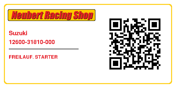 Suzuki 12600-31810-000