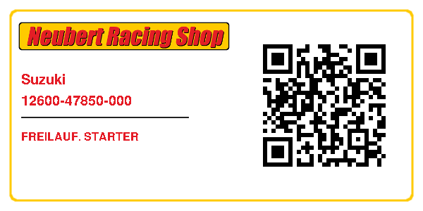 Suzuki 12600-47850-000