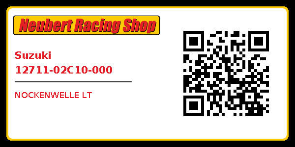 Suzuki 12711-02C10-000