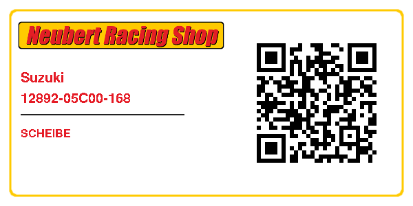 Suzuki 12892-05C00-168