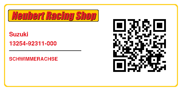 Suzuki 13254-92311-000