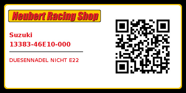 Suzuki 13383-46E10-000