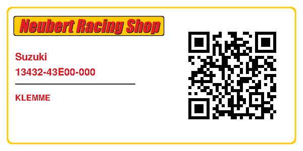 Suzuki 13432-43E00-000