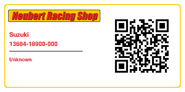 Suzuki 13684-18900-000