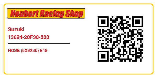 Suzuki 13684-20F30-000
