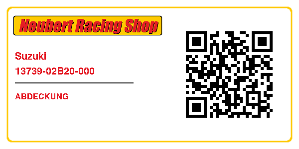 Suzuki 13739-02B20-000