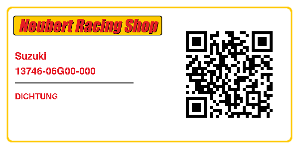 Suzuki 13746-06G00-000