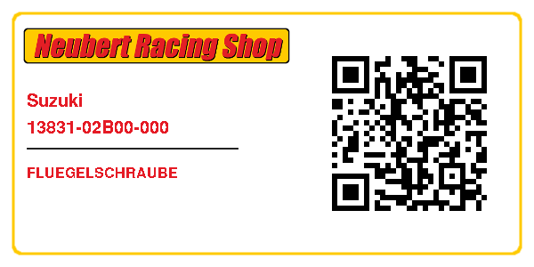 Suzuki 13831-02B00-000