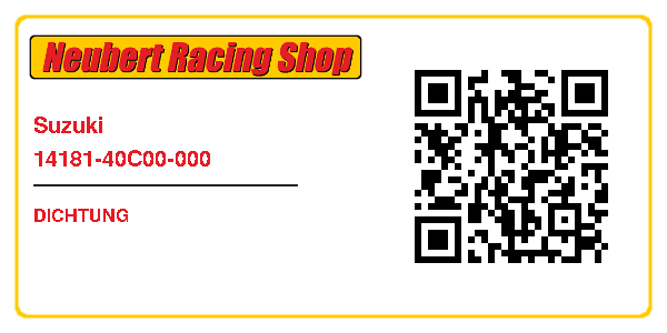 Suzuki 14181-40C00-000