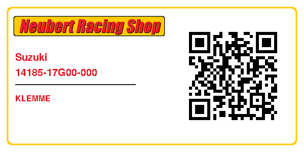 Suzuki 14185-17G00-000