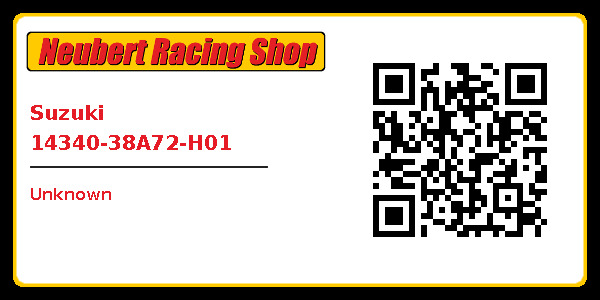 Suzuki 14340-38A72-H01